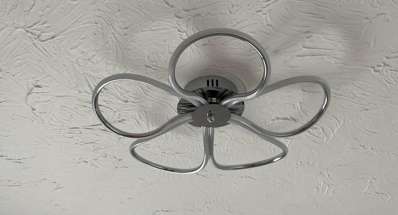 New LED light fitting installed by Thames Valley Electricians in Bracknell